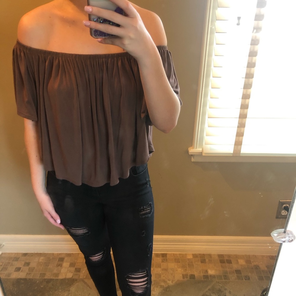 Off the shoulder top